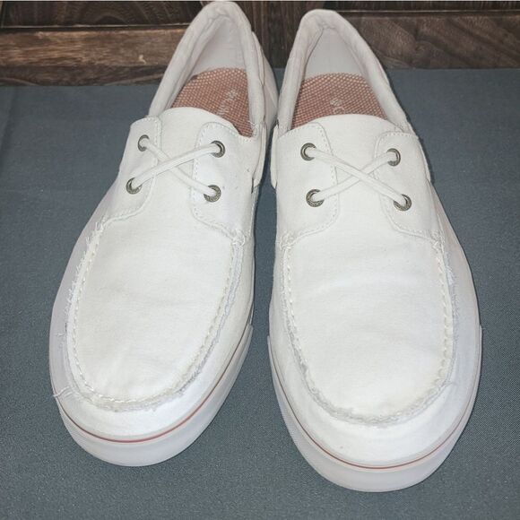 Columbia Vulc N Vent Boater Topsider Lace Shoes Seaside White Men's Size 14 - Picture 3 of 13